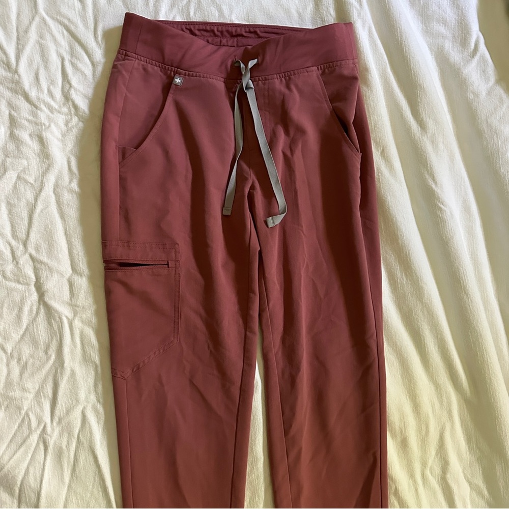 FIGS mauve joggers XS